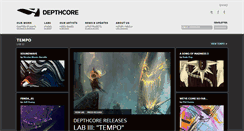Desktop Screenshot of depthcore.com