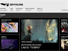 Tablet Screenshot of depthcore.com